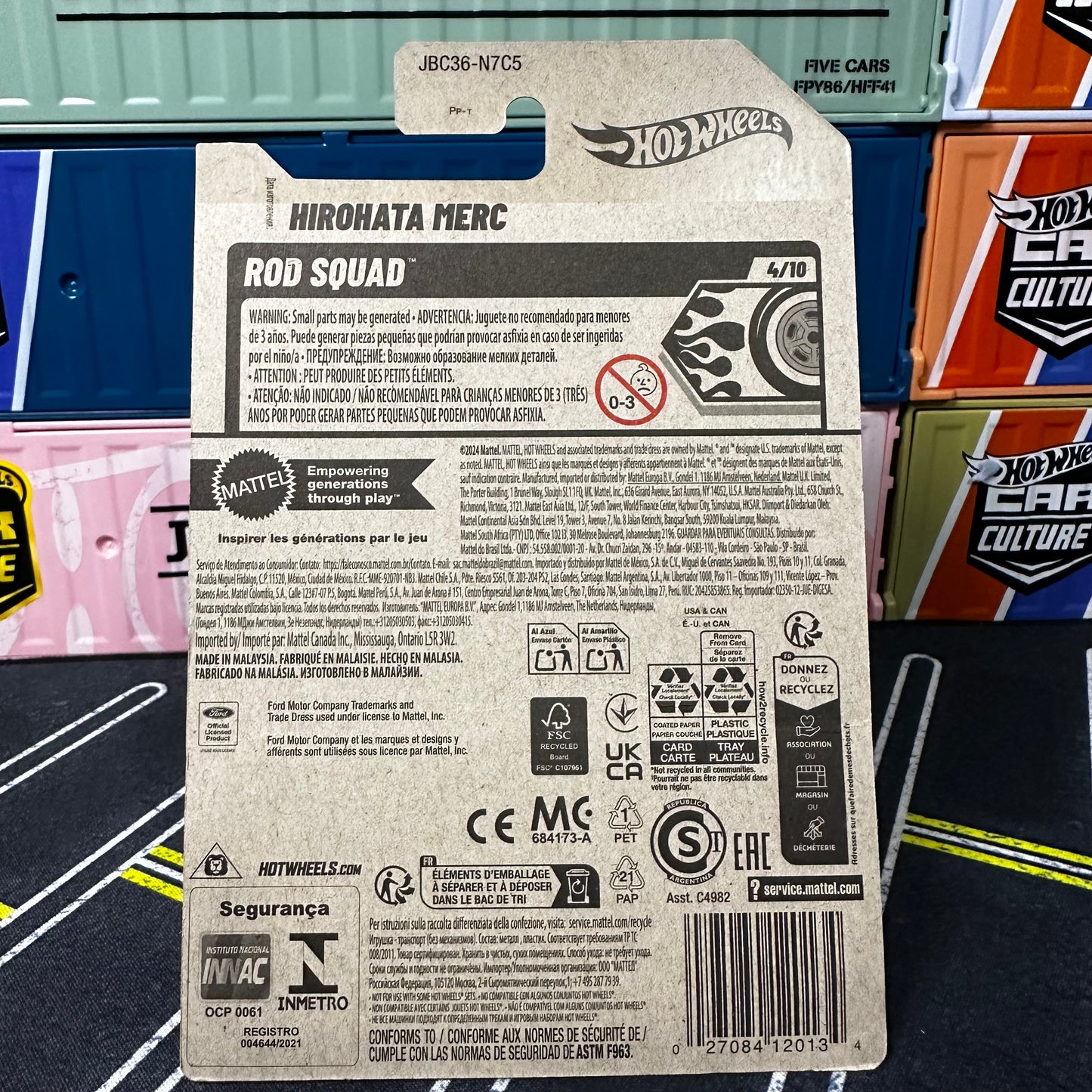 Hot Wheels 2025 Hirohata Merc Super Treasure Hunt