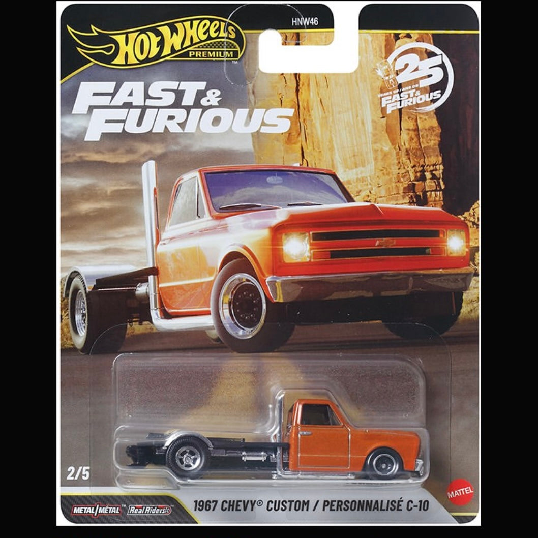 *PREORDER* Hot Wheels Premium 2026 Fast & Furious 25th Anniversary Mix P HNW46
