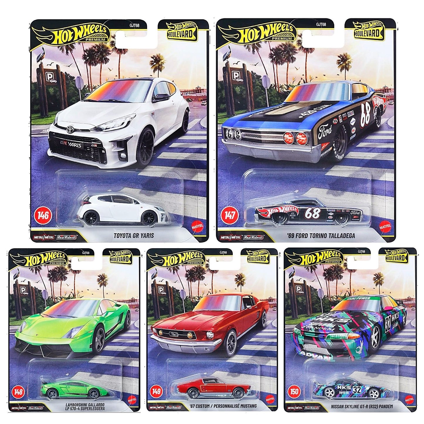*PREORDER* Hot Wheels 2026 Boulevard #146, #147, #148, #149, #150 GJT68 G