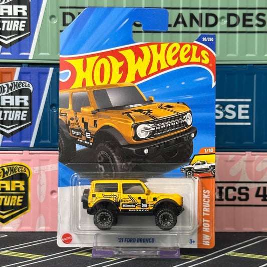 Hot Wheels 2025 Mainline '21 Ford Bronco 20/250 - AUSSIE diecast 