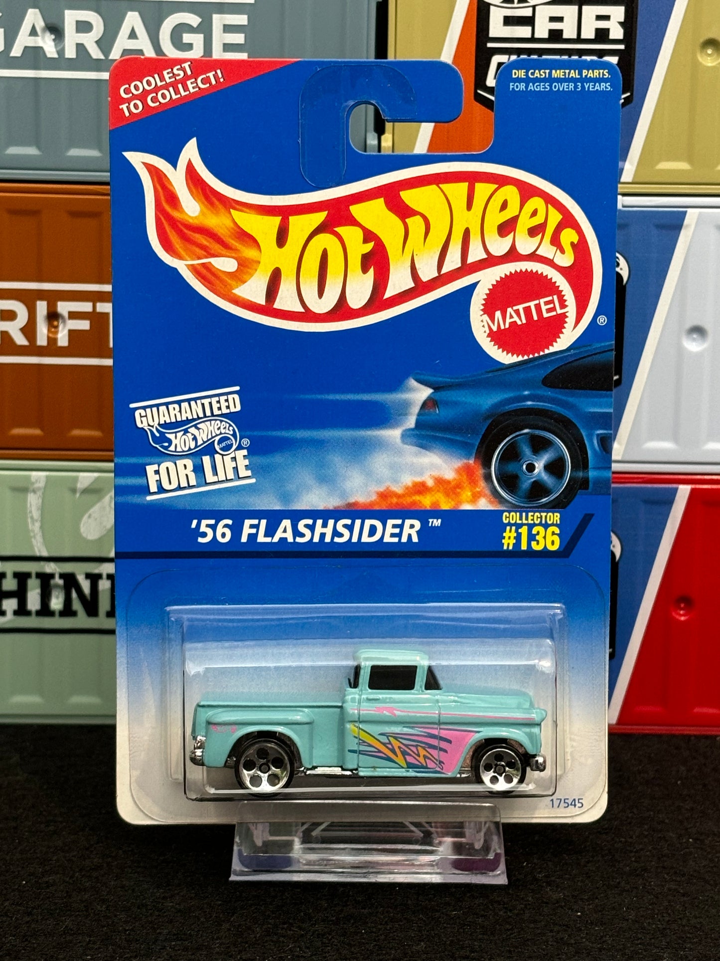 Hot Wheels 90's '56 Flashsider Mainline Sky Blue