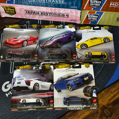 Hot Wheels 2025 Car Culture Timeless Icons (FPY86)