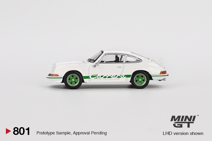 Mini GT 1:64 Porsche 911 Carrera RS 2.7 White 801 - AUSSIE diecast