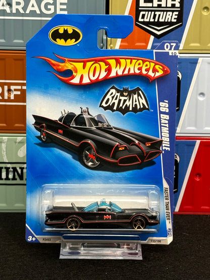 Hot Wheels 00's '66 Batmobile Mainline Black