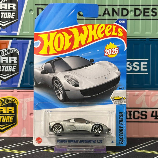 Hot Wheels 2025 Mainline Gordon Murray Automotive T.33 90/250 - AUSSIE diecast