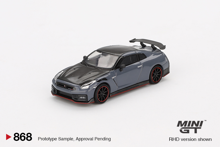 Mini GT 1:64 Nissan GT-R R35 Nismo Stealth Grey #868 - AUSSIE diecast