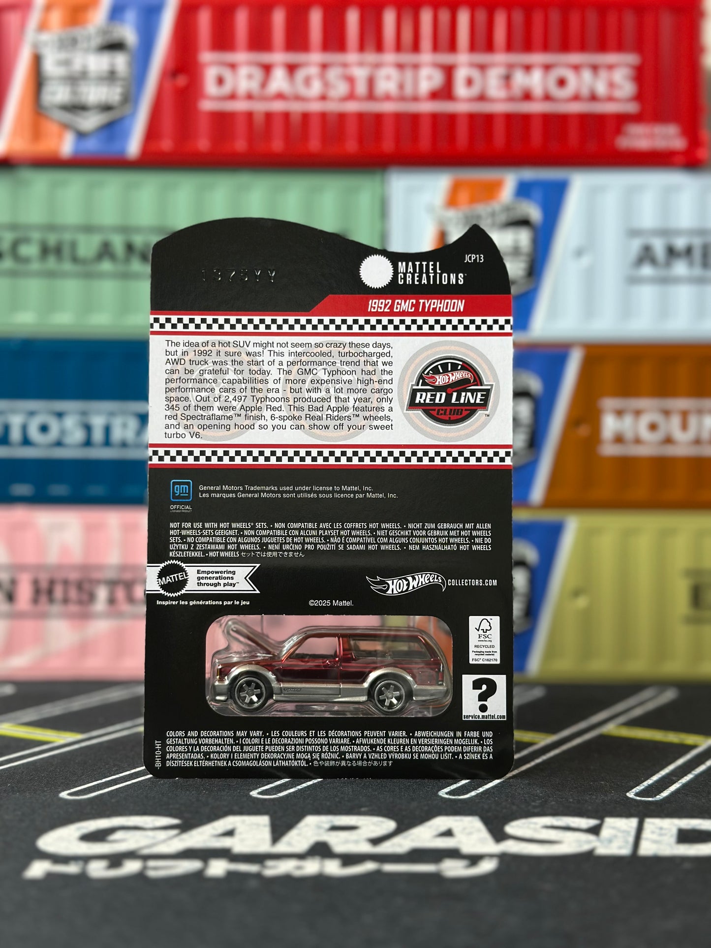 Hot Wheels 2025 RLC 1992 GMC Typhoon