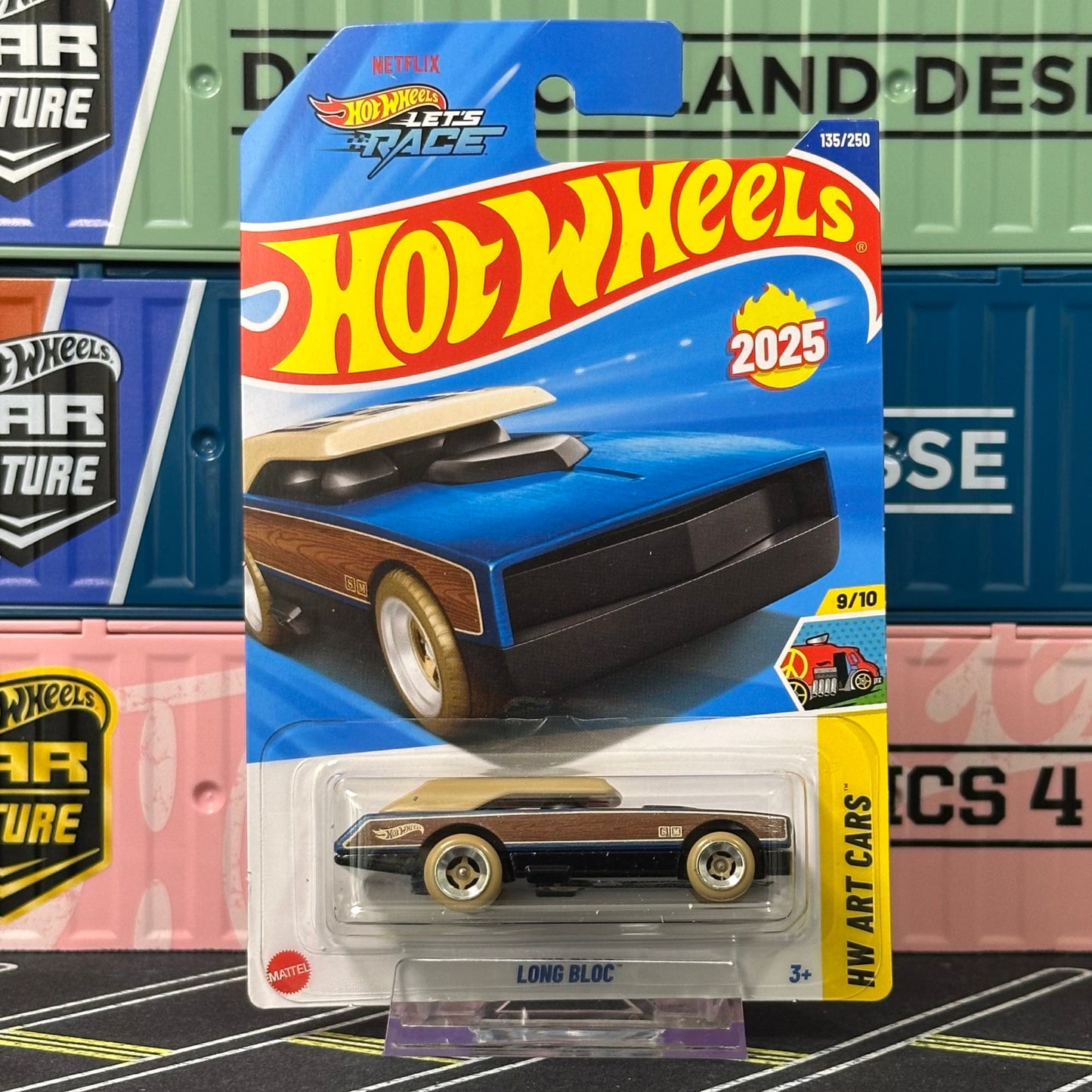 Hot Wheels 2025 Mainline Long Bloc 135/250 - AUSSIE diecast