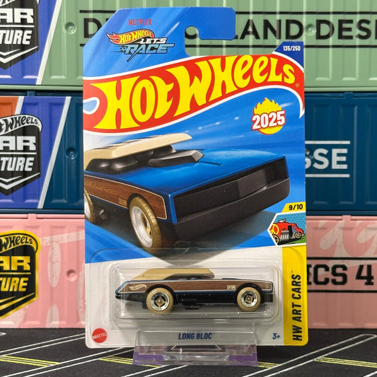 Hot Wheels 2025 Mainline Long Bloc 135/250 - AUSSIE diecast
