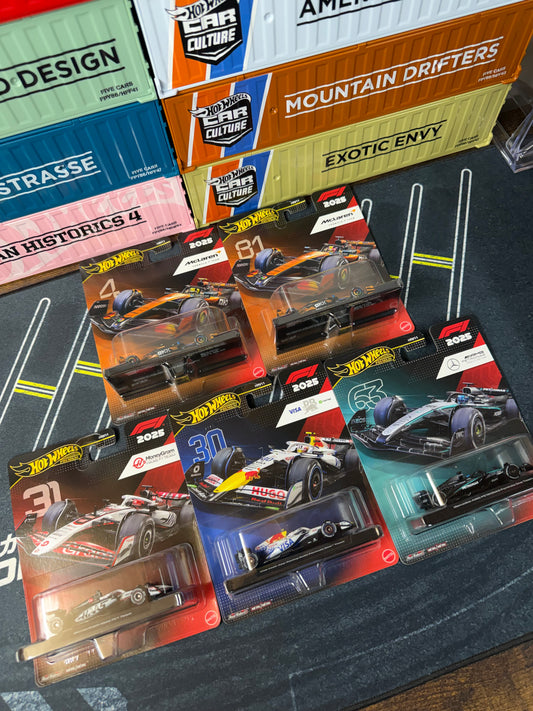 Hot Wheels 2026 Premium F1 Racing - Mix J  (HRV11)