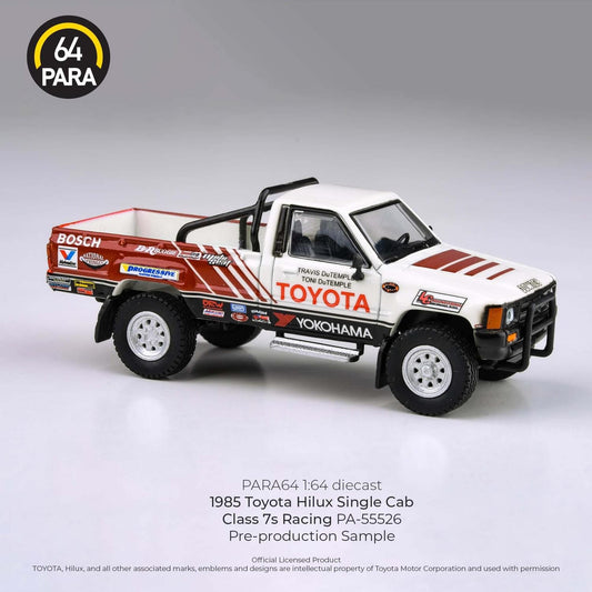 *PREORDER* PARA64 1:64 1985 Toyota Hilux Single Cab Ute CLASS 7 RACING