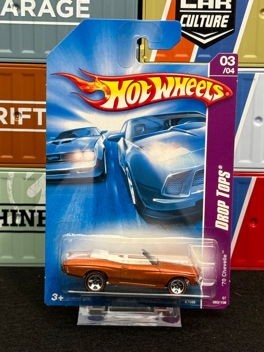 Hot Wheels 90's '70 Chevelle Mainline Orange