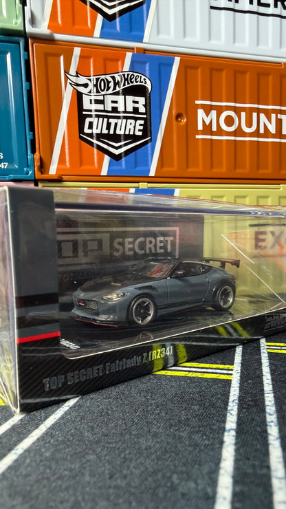 INNO64 1:64 Nissan Fairlady Z TOP SECRET (RZ34) Stealth Gray