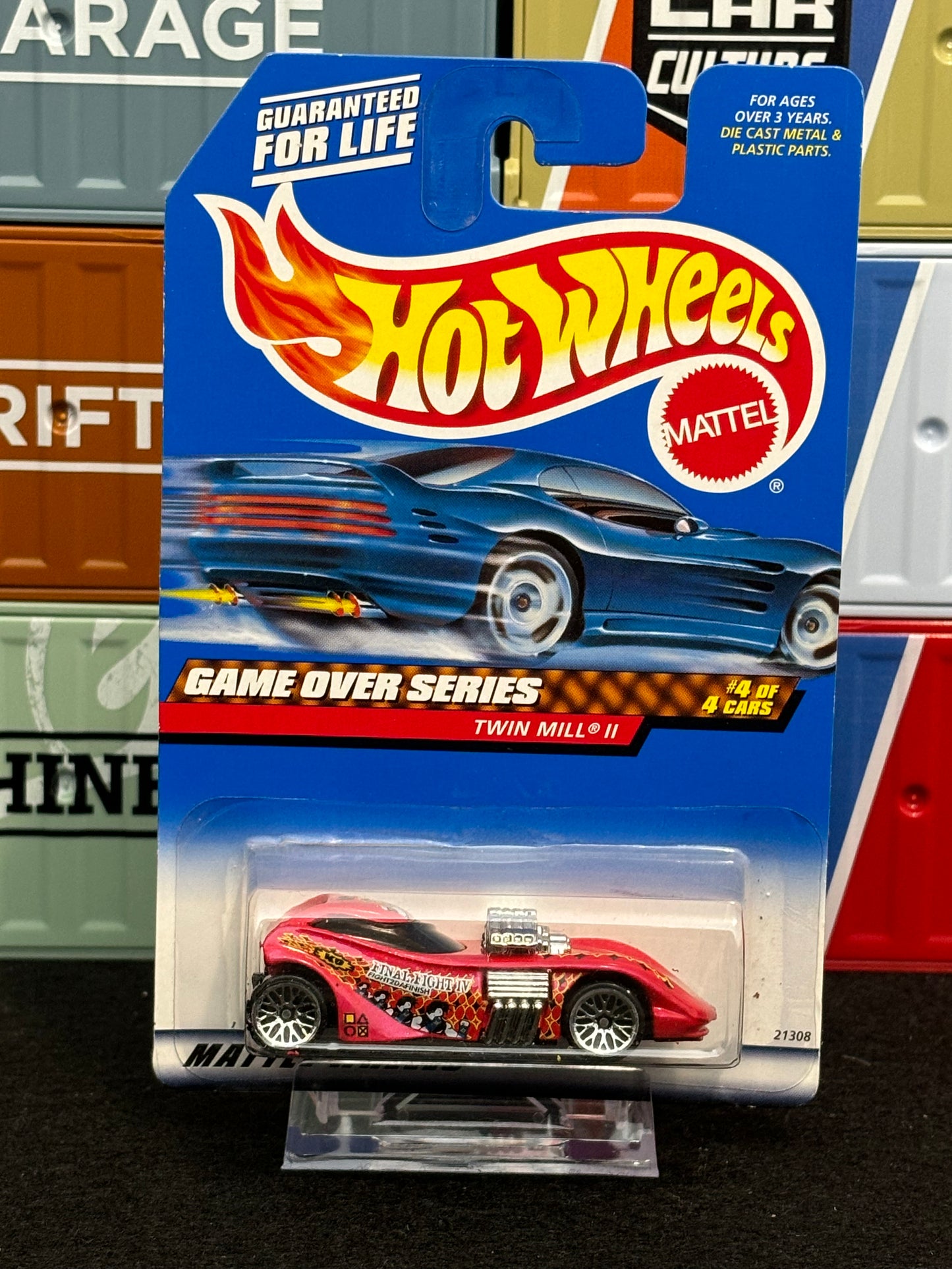 Hot Wheels 90's Twin Mill II Mainline Red