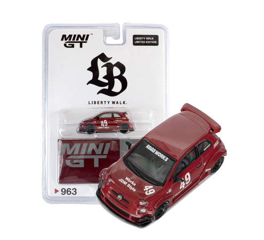 Mini GT 1:64 LBWK Abas Works Abarth 595 Store Exclusive