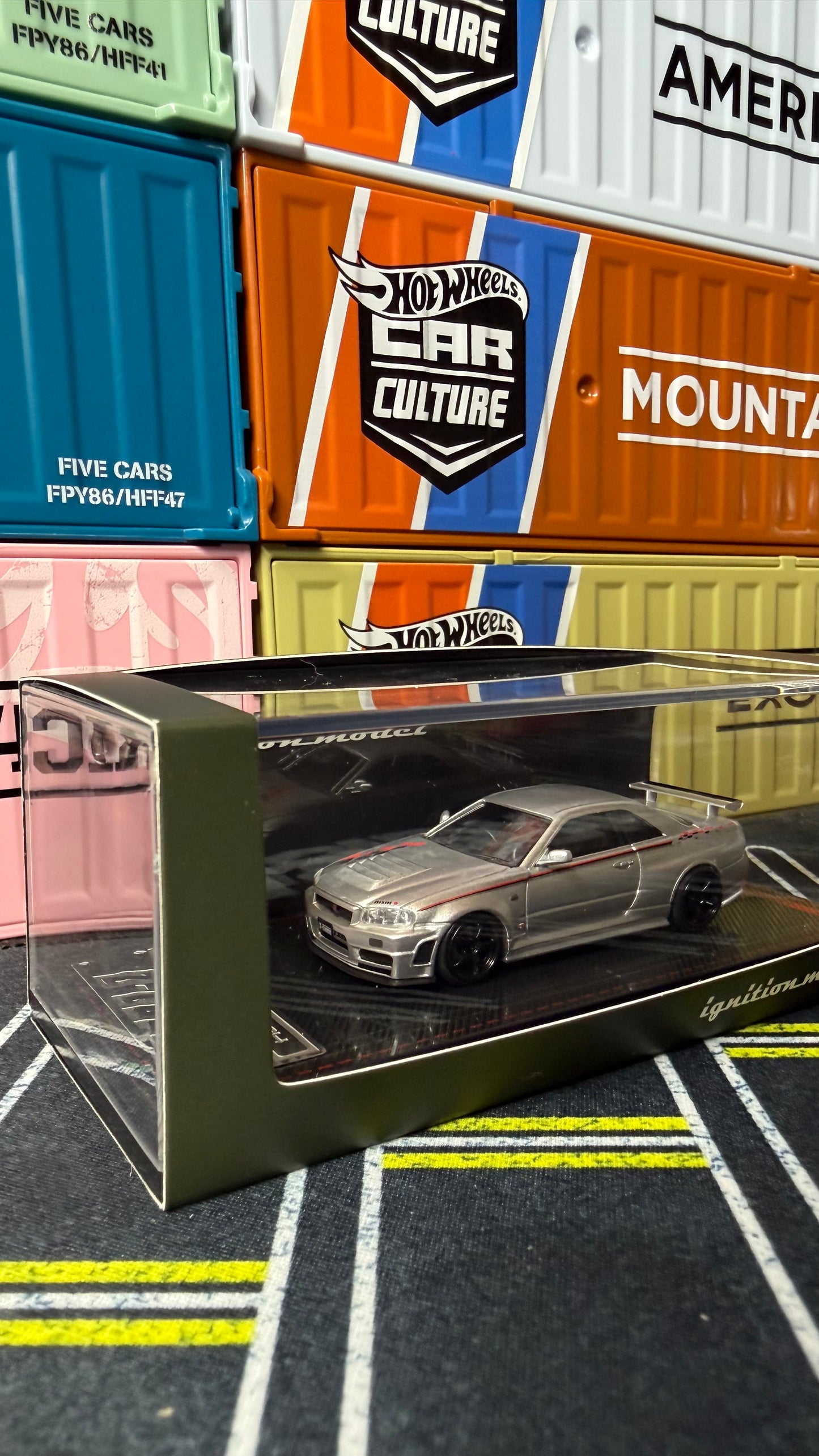 ignition model 1:64 Nissan Skyline GT-R R34 Nismo Z-Tune Silver