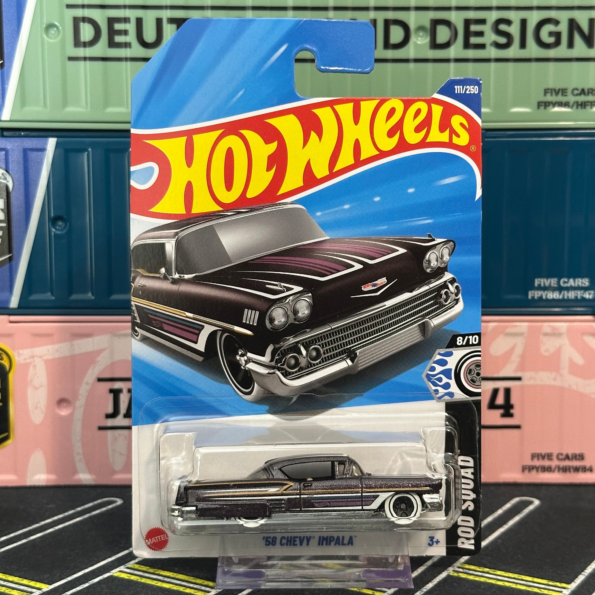 Hot Wheels 2025 '58 Chevy Impala Mainline 111/250 – AUSSIE diecast