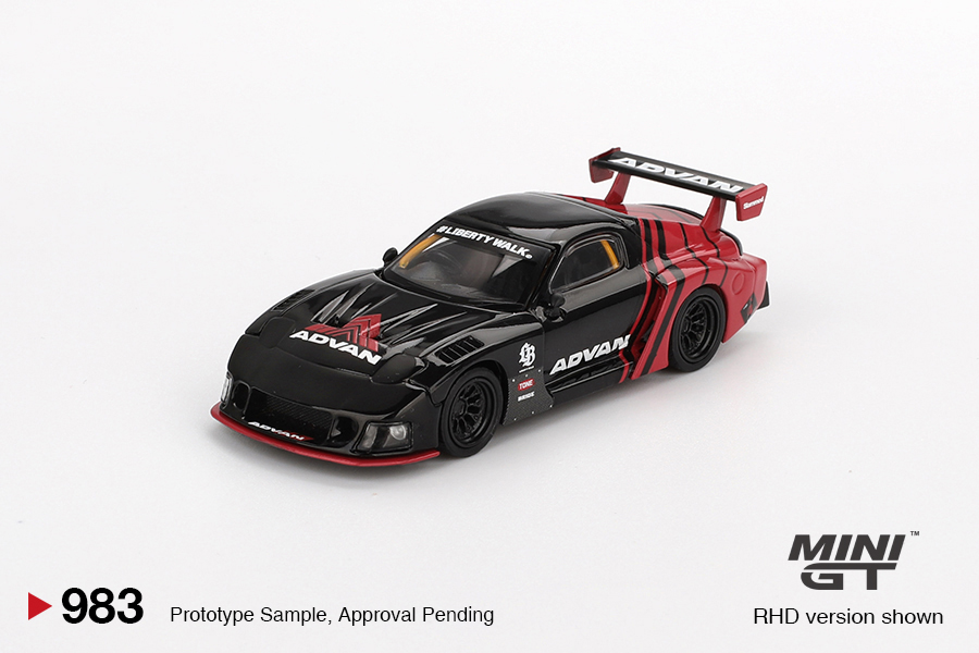 Mini GT 1:64 Mazda RX-7 LB-Super Silhouette Advan #983 - AUSSIE diecast