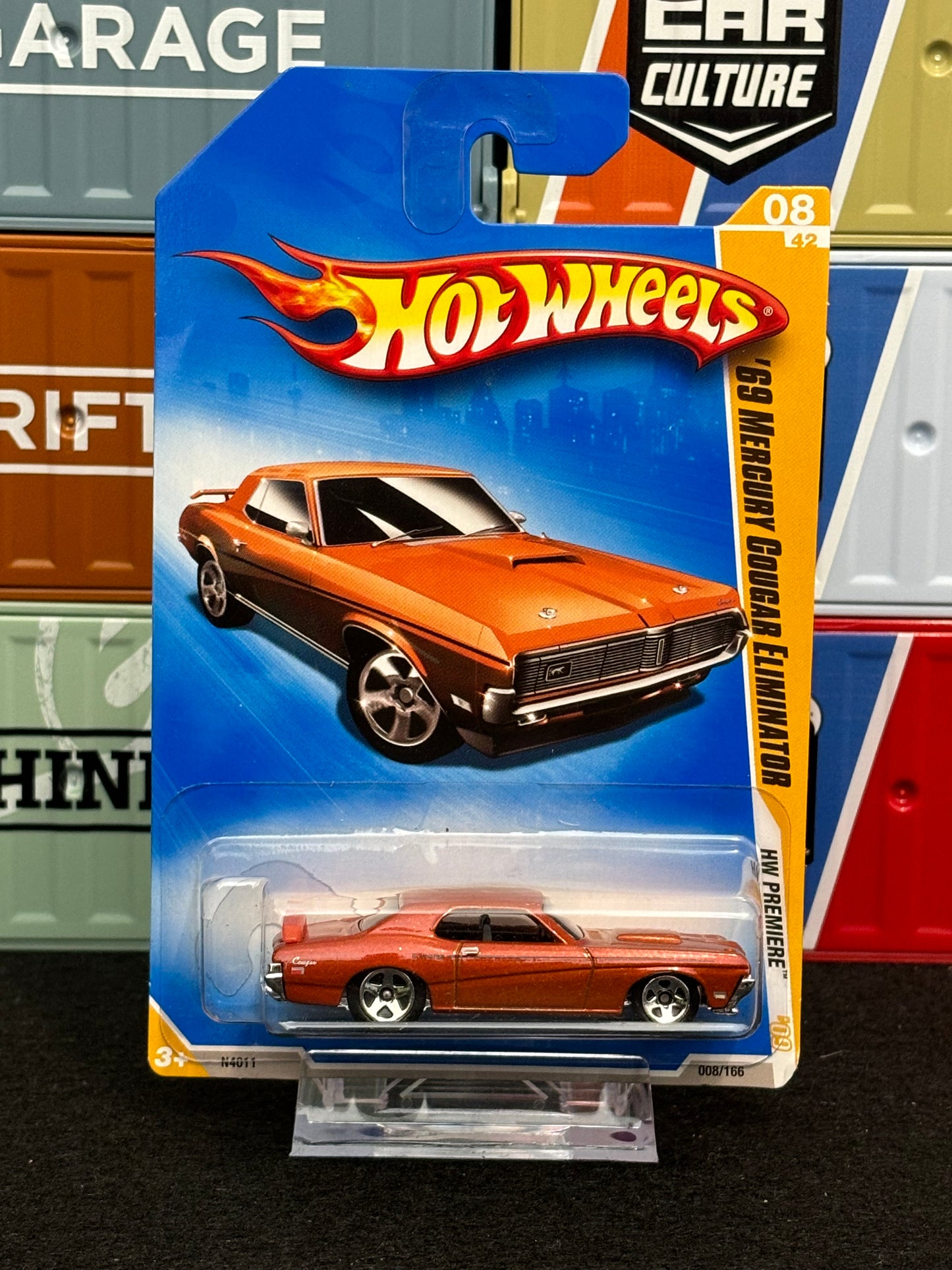 Hot Wheels 00's '69 Mercury Cougar Eliminator Orange