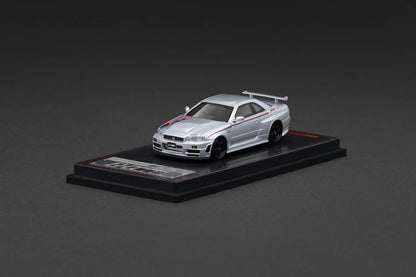 ignition model 1:64 Nissan Skyline GT-R R34 Nismo Z-Tune Silver