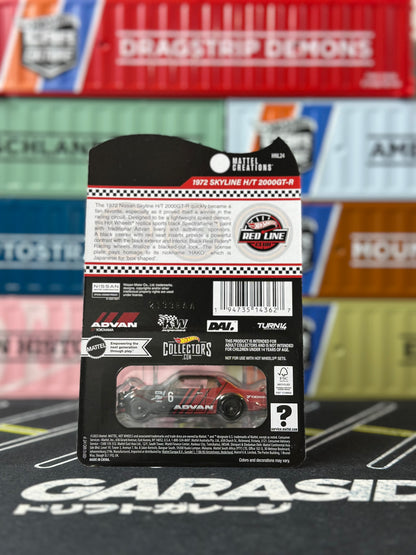 Hot Wheels 2024 RLC 1972 Skyline H/T 2000GT-R Advan
