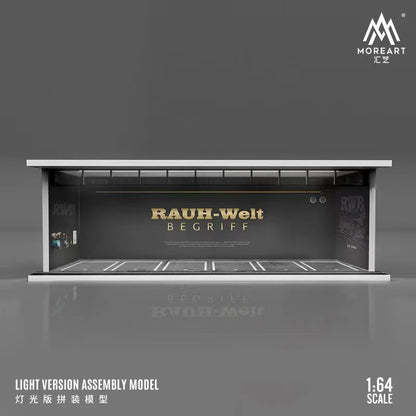 MOREART RWB Light Assembly 1:64 Diorama with LED Lighting