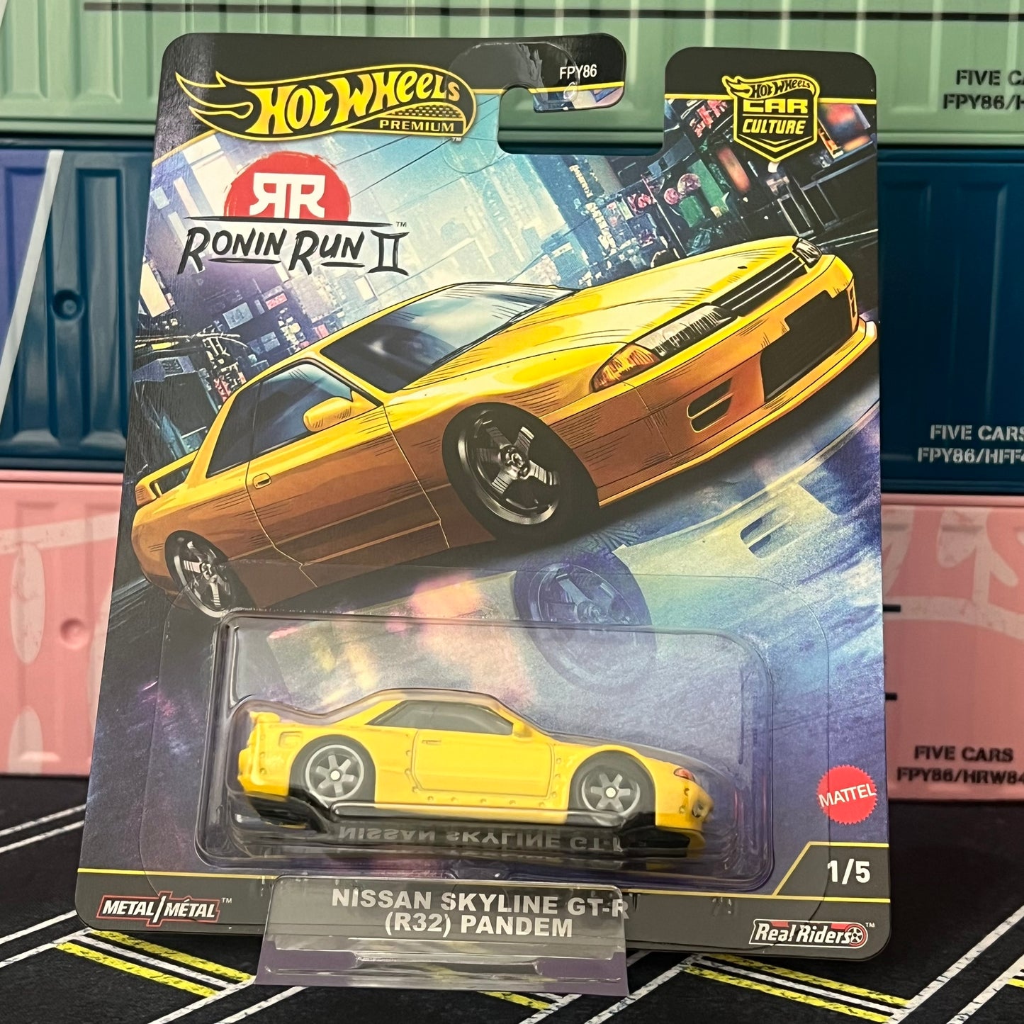 Hot Wheels 2025 Car Culture Ronin Run 2 (FPY86) Nissan Skyline R32 - AUSSIE diecast