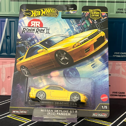 Hot Wheels 2025 Car Culture Ronin Run 2 (FPY86) Nissan Skyline R32 - AUSSIE diecast