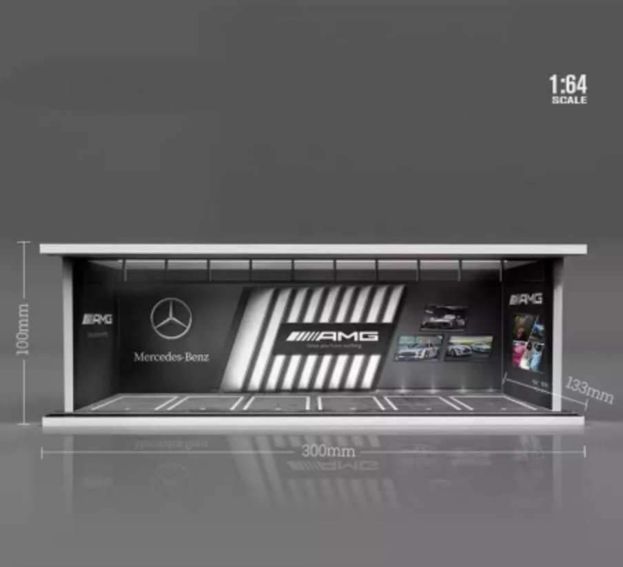 MOREART Mercedes Benz AMG Light Assembly 1:64 Diorama with LED Lighting