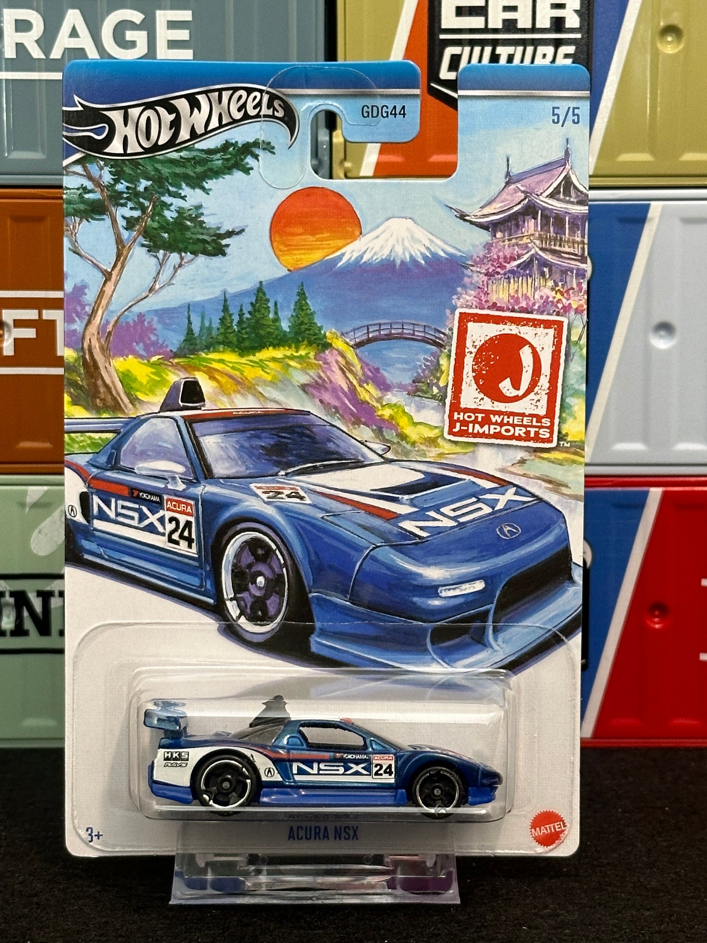 Hot Wheels Silver 2024 J-Imports (GDG44)