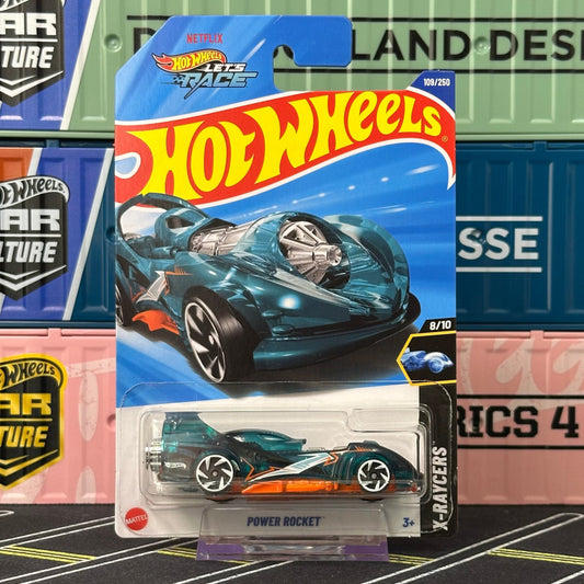 Hot Wheels 2025 Mainline Power Rocket 109/250 - AUSSIE diecast