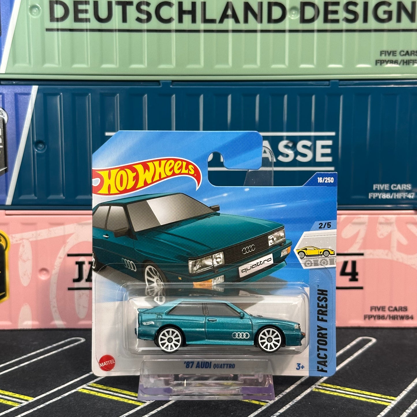 Hot Wheels 2025 ‘87 Audi Quattro Mainline 16/250