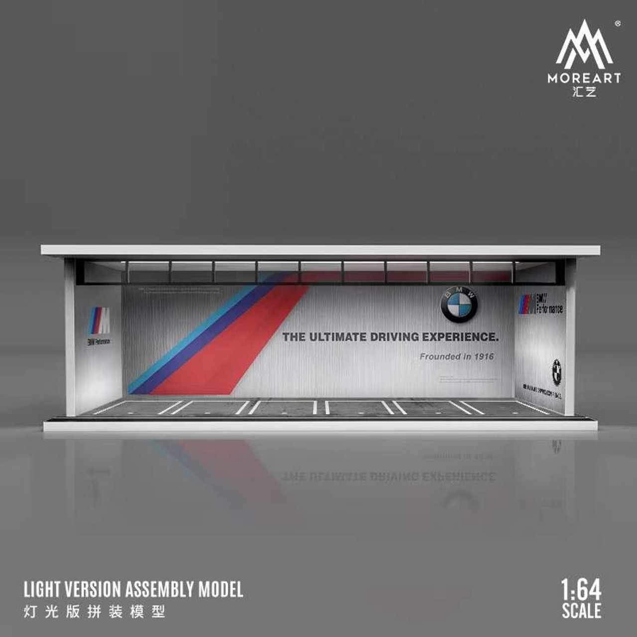 MOREART BMW Light Assembly 1:64 Diorama with LED Lighting