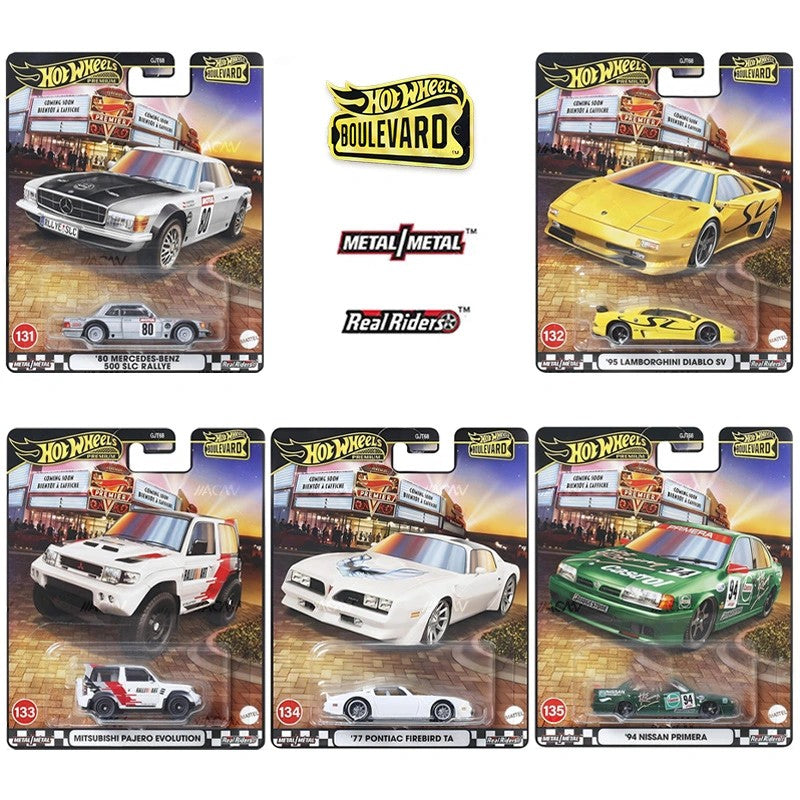 Hot Wheels 2025 Boulevard #131, #132, #133, #134, #135 GJT68 - AUSSIE diecast