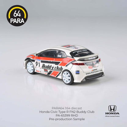 PARA64 1:64 Honda Civic Type R FN2 Buddy Club