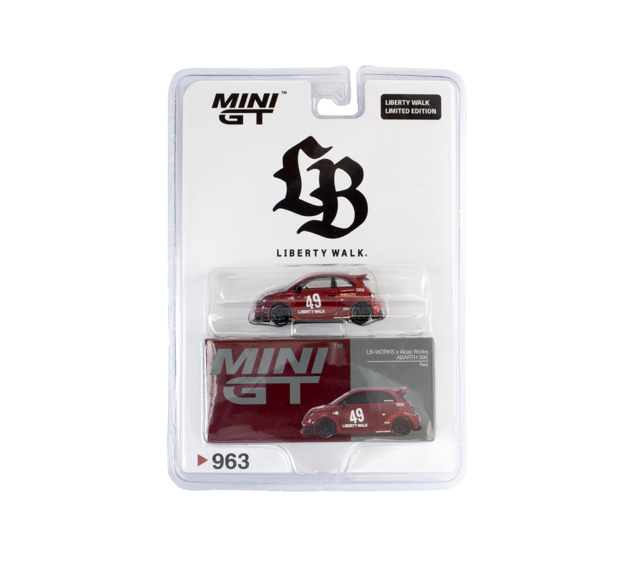 Mini GT 1:64 LBWK Abas Works Abarth 595 Store Exclusive
