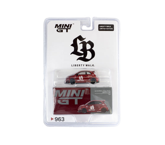 Mini GT 1:64 LBWK Abas Works Abarth 595 Store Exclusive