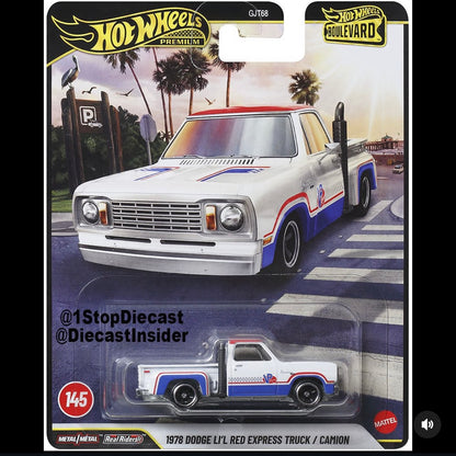 Hot Wheels 2026 Boulevard #141, #142, #143, #144, #145 GJT68