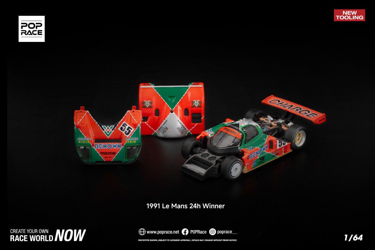 *PREORDER* POP RACE MAZDA 787B 1991 LE MANS 24H WINNER
