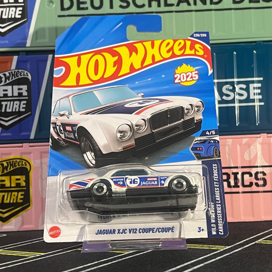 Hot Wheels 2025 Mainline Jaguar XJC V12 Coupe 238/250 Long Card - AUSSIE diecast