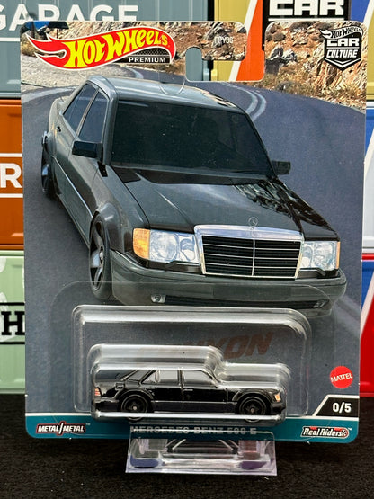 Hot Wheels Car Culture Chase Canyon Warriors 0/5 Mercedes-Benz 500 E HKC57