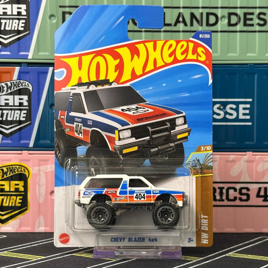 Hot Wheels 2025 Mainline Chevy Blazer 4x4 81/250 - AUSSIE diecast