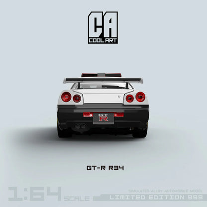 COOL ART 1:64 Nissan Skyline GT-R R34 - Police