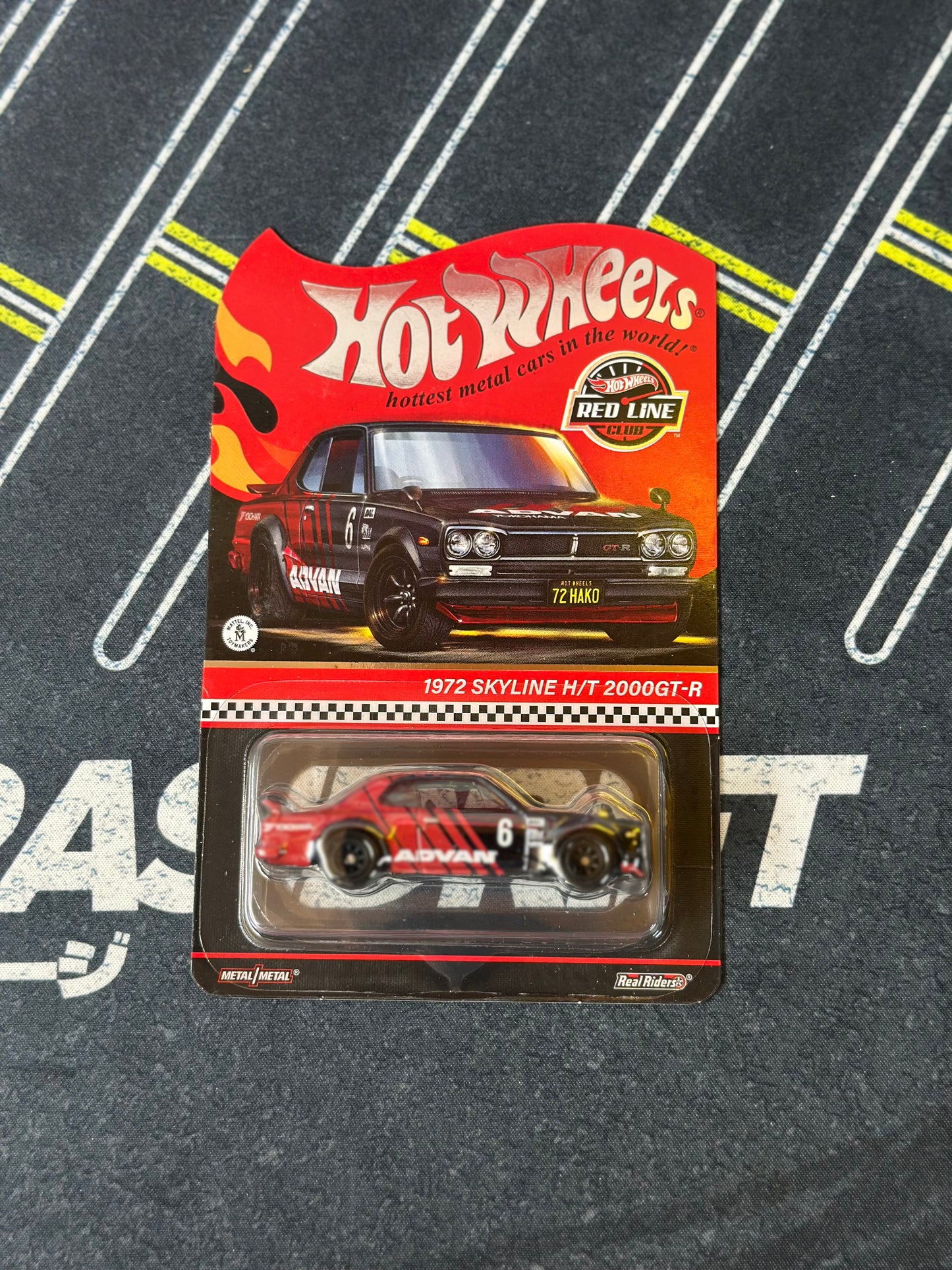 Hot Wheels 2024 RLC 1972 Skyline H/T 2000GT-R Advan