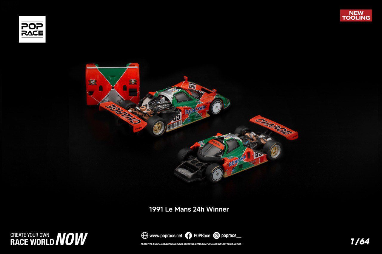 *PREORDER* POP RACE MAZDA 787B 1991 LE MANS 24H WINNER