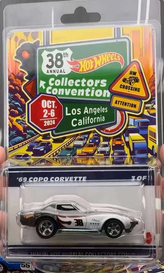 **PREORDER** Hot Wheels 2024 LA Convention ‘69 Copo Corvette