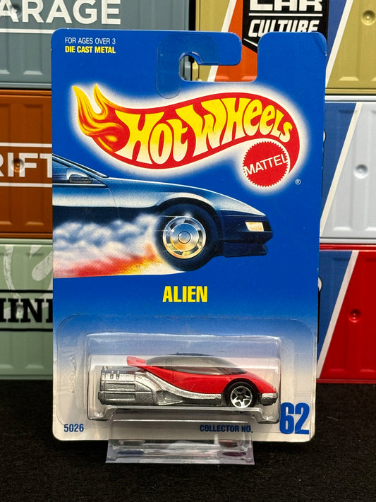 Hot Wheels 90's Alien Mainline Red