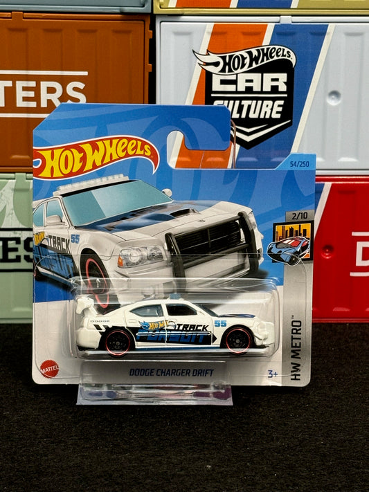 Hot Wheels 2023 Dodge Charge Drift 54/250 Mainline Short Card - AUSSIE diecast