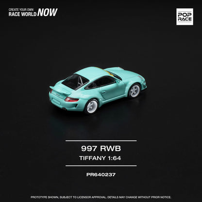 POP RACE RWB 997 Tiffany Blue - AUSSIE diecast