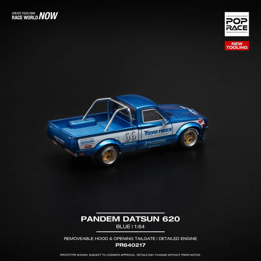 *PREORDER* POP RACE PANDEM DATSUN 620 BLUE - AUSSIE diecast